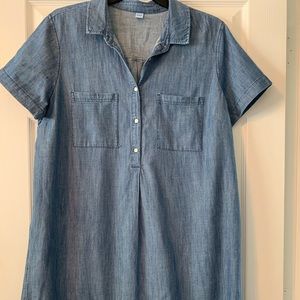 Old Navy Denim Shift Dress XL